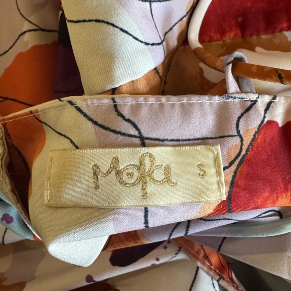 Floral Multicolor Halter Maxi Dress - Picture 4 of 4